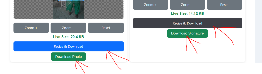 Railway RRB ALP Photo and Signature Resizer Railway RRB ALP Photo and Signature Resizer
