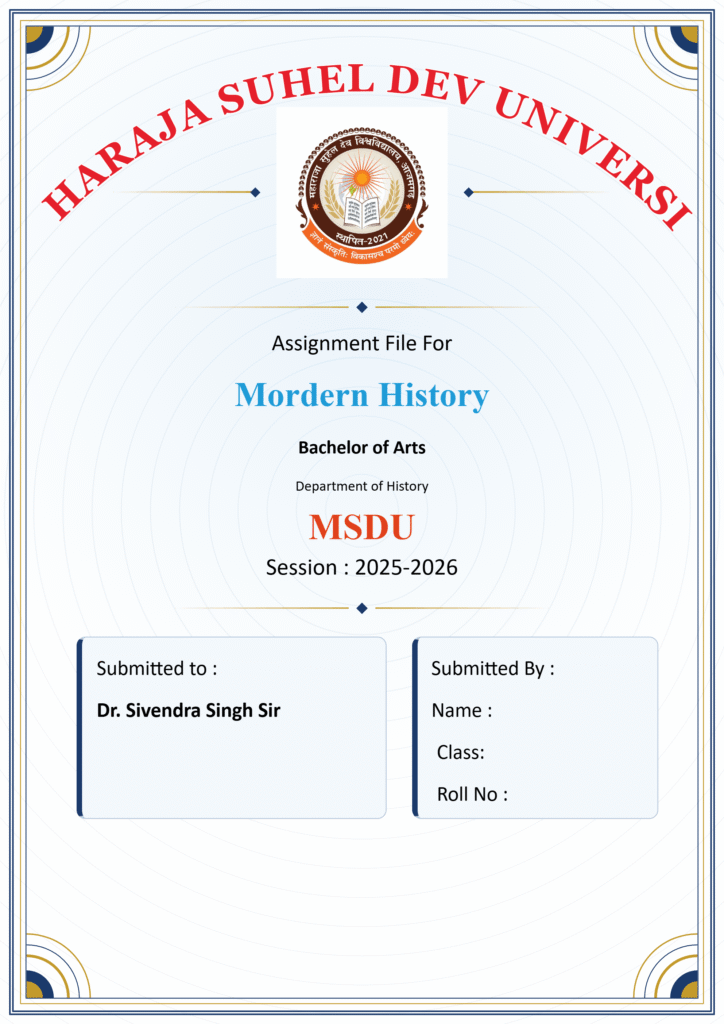 BA History Assignment Front Page Generator History assignment for students , history assignment front page design, history assignment, ba 1st year history assignment, ba 2st year history assignment, ba 3st year history assignment